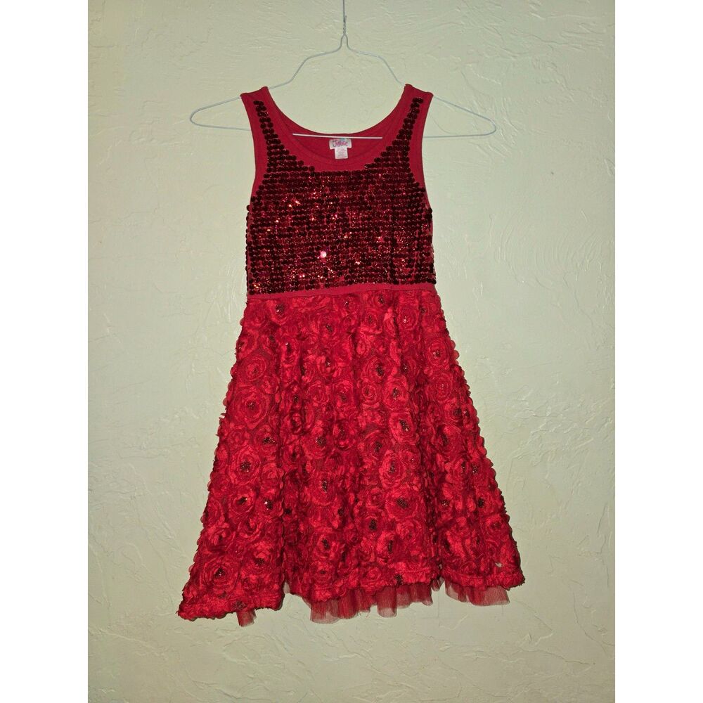 Justice Girls Size 10 Christmas Dress